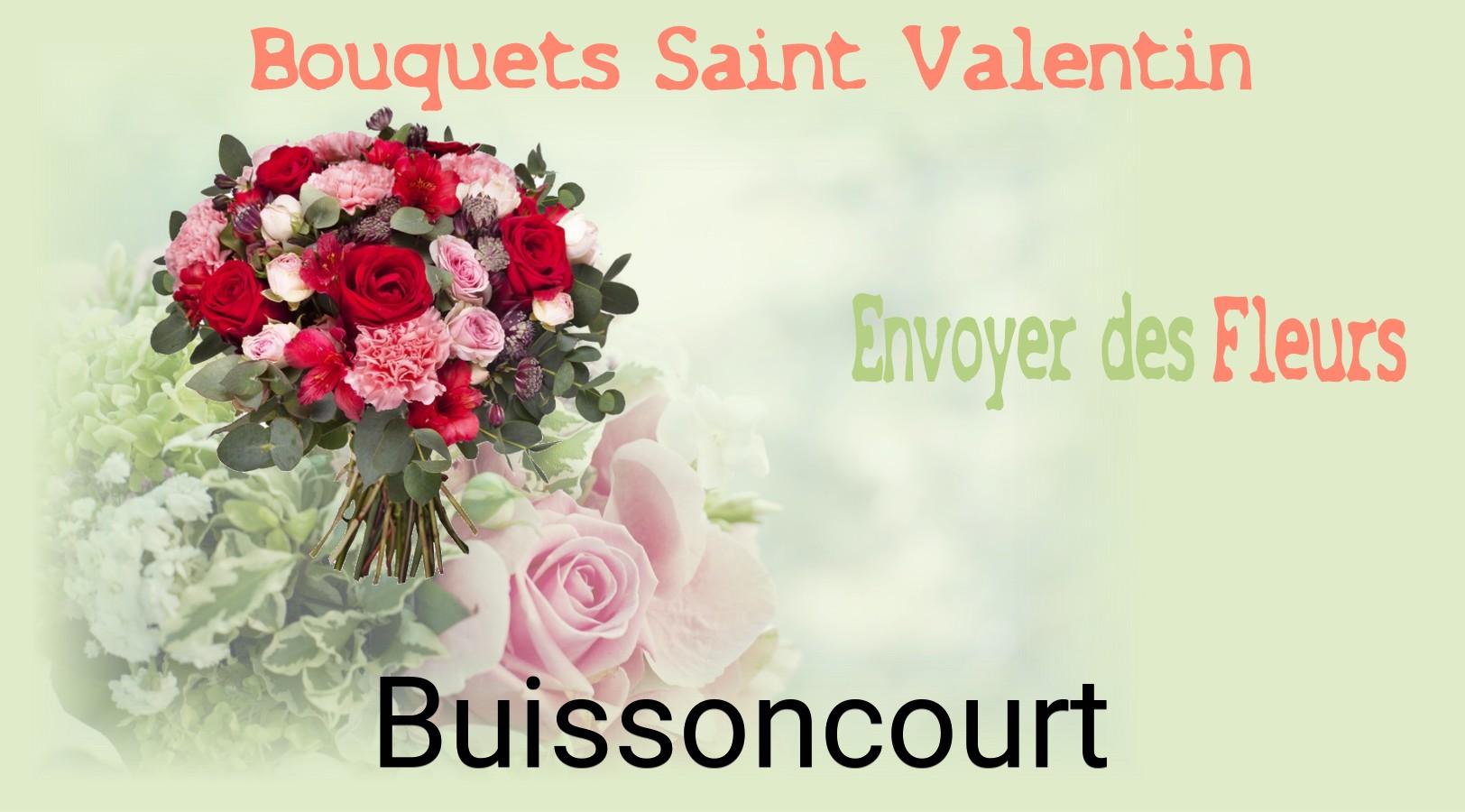 Roses de Saint-Valentin livrées à Buissoncourt